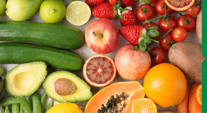 frutas y verduras